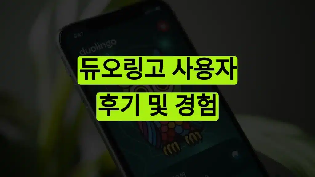 듀오링고 사용자 후기 및 경험