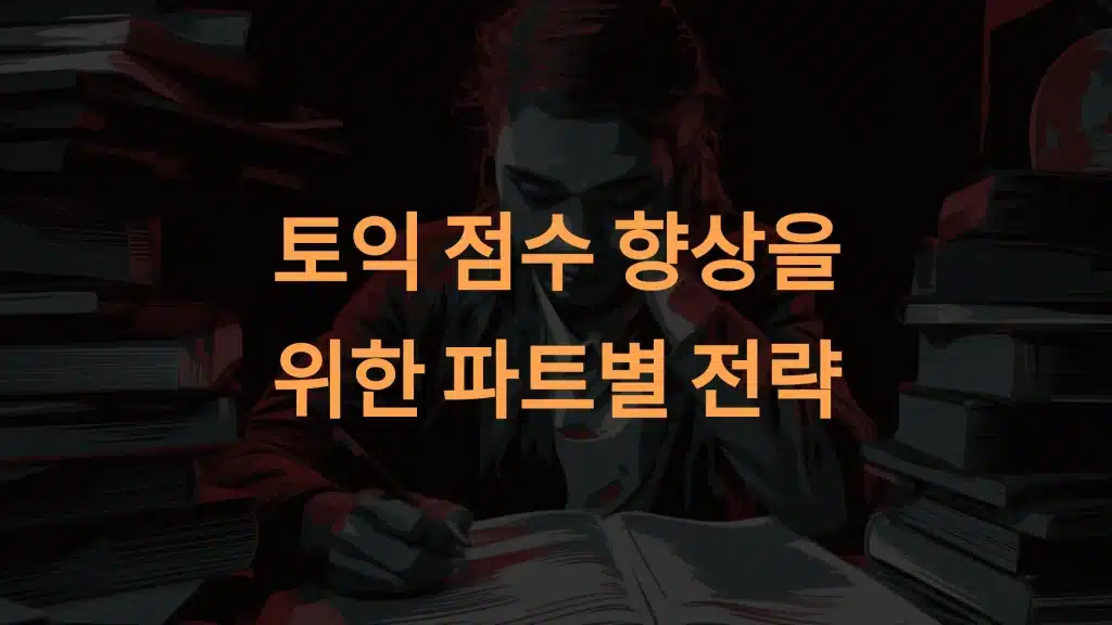 해커스 토익 파트별 공략: 완벽한 전략으로 토익 점수 상승하기