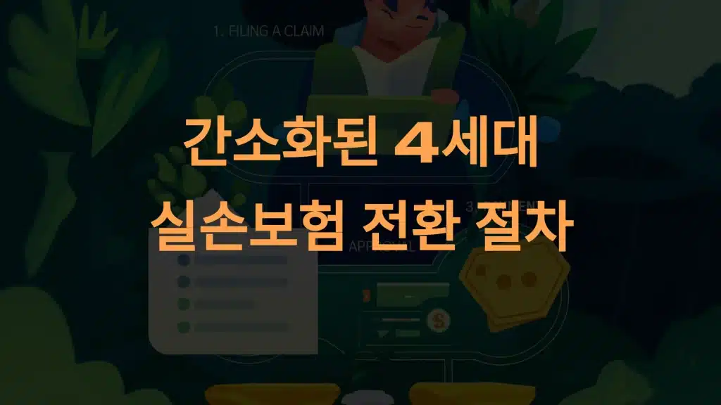 4세대 실손보험 전환 절차: 간소화된 방법과 철회 옵션 완벽 가이드