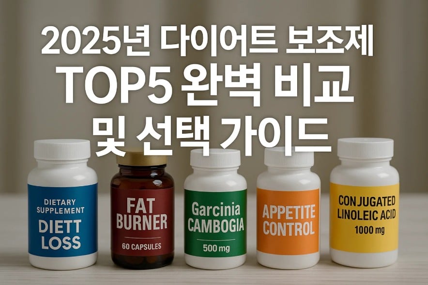 다이어트 보조제 추천