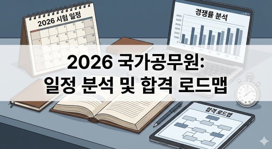 2026 공무원 시험 일정 달력