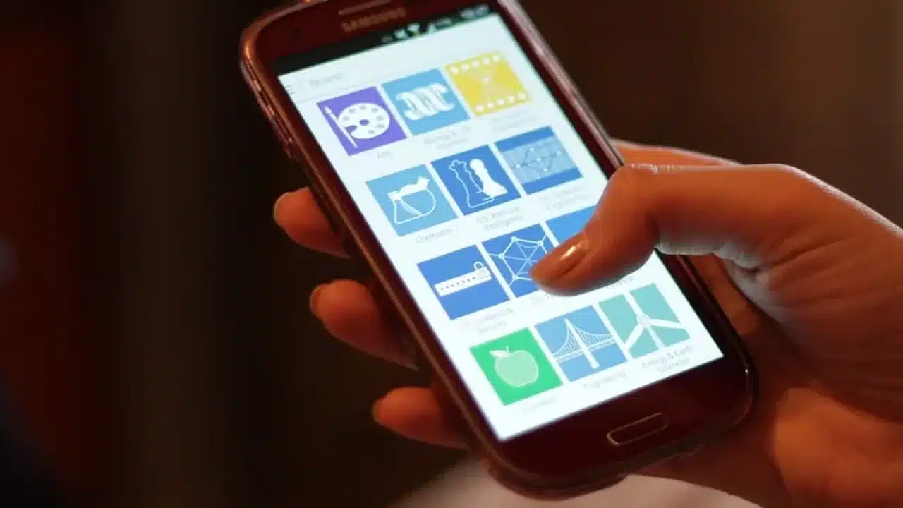 Galaxy Wearable에서 워치 앱 알림을 확인하는 과정