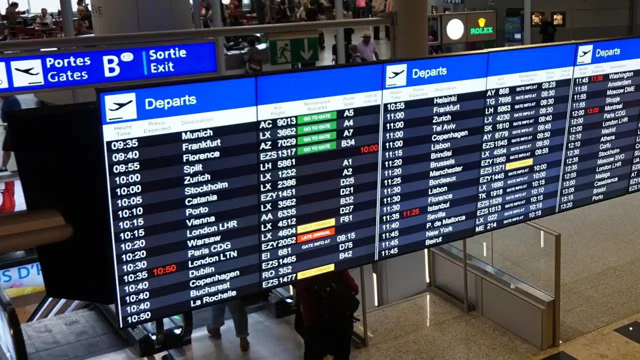 인천 방콕 직항 항공권을 비교하는 여행객