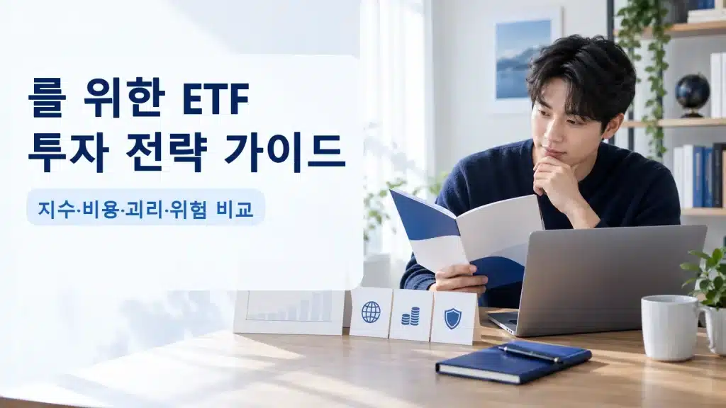 를 위한 ETF 투자 전략 가이드에서 현재 조건을 확인하는 실사 안내 장면