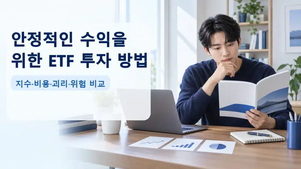 안정적인 수익을 위한 ETF 투자 방법에서 현재 조건을 확인하는 실사 안내 장면