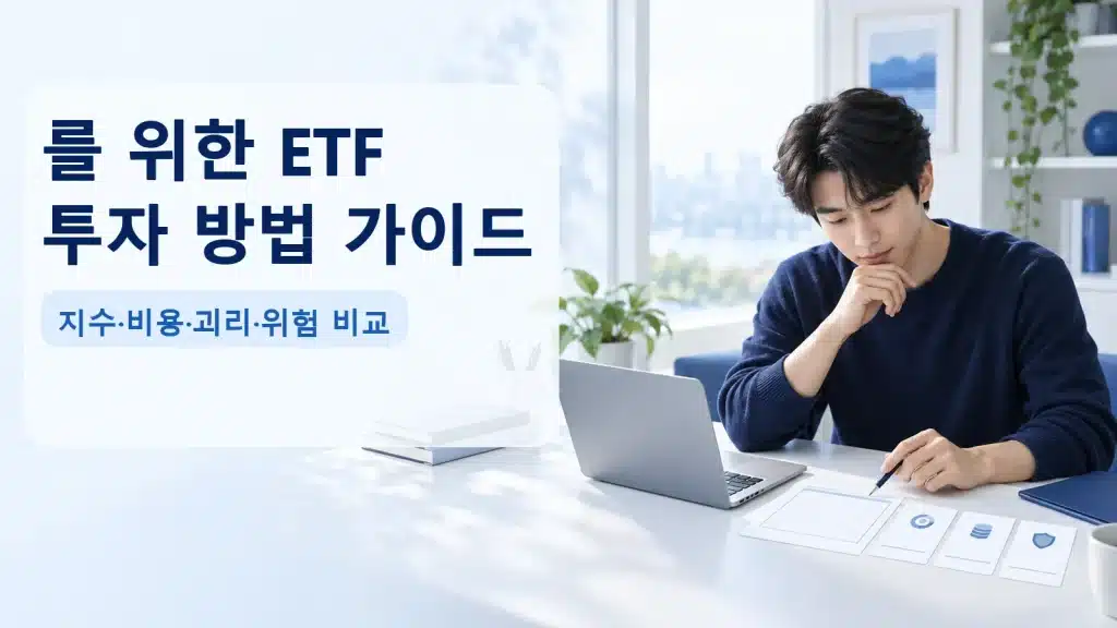 를 위한 ETF 투자 방법 가이드에서 현재 조건을 확인하는 실사 안내 장면