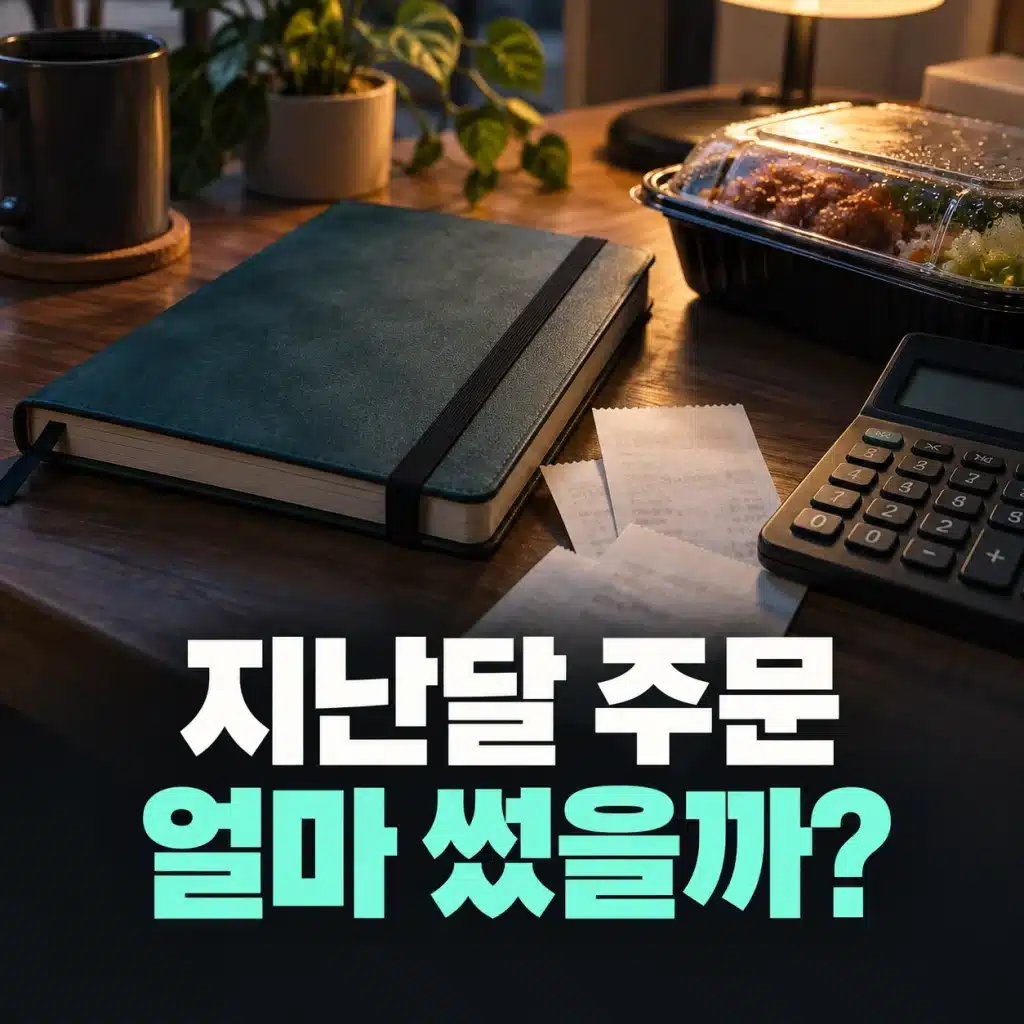 배민·쿠팡이츠 주문내역 비교 관련 준비물과 확인 항목