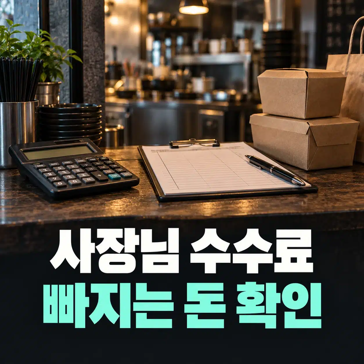 쿠팡이츠 사장님 수수료 관련 준비물과 확인 항목