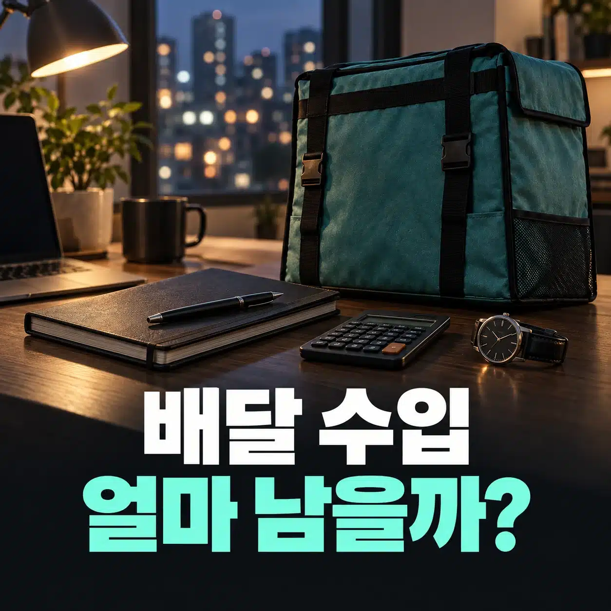 쿠팡이츠 배달파트너 수익 관련 준비물과 확인 항목